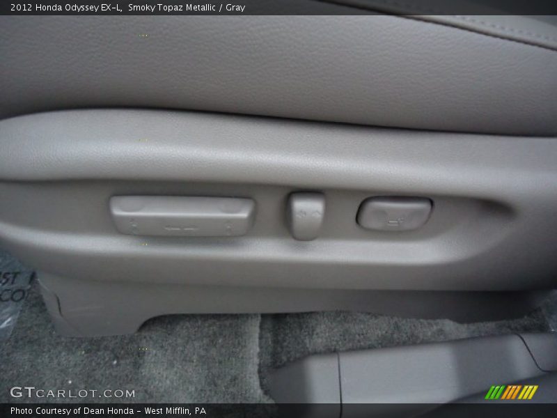 Smoky Topaz Metallic / Gray 2012 Honda Odyssey EX-L