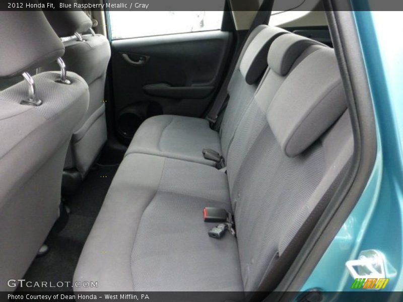 Blue Raspberry Metallic / Gray 2012 Honda Fit