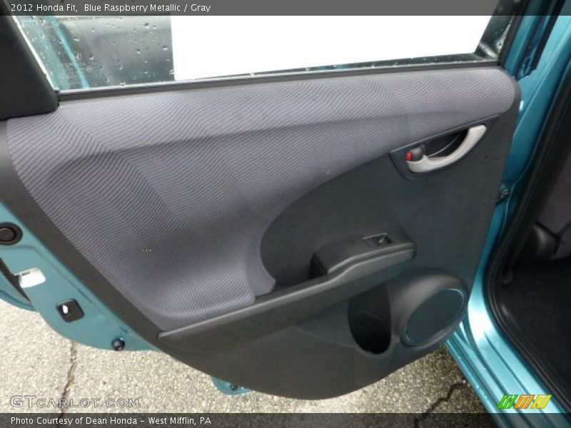 Blue Raspberry Metallic / Gray 2012 Honda Fit