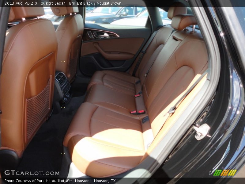 Brilliant Black / Nougat Brown 2013 Audi A6 2.0T quattro Sedan