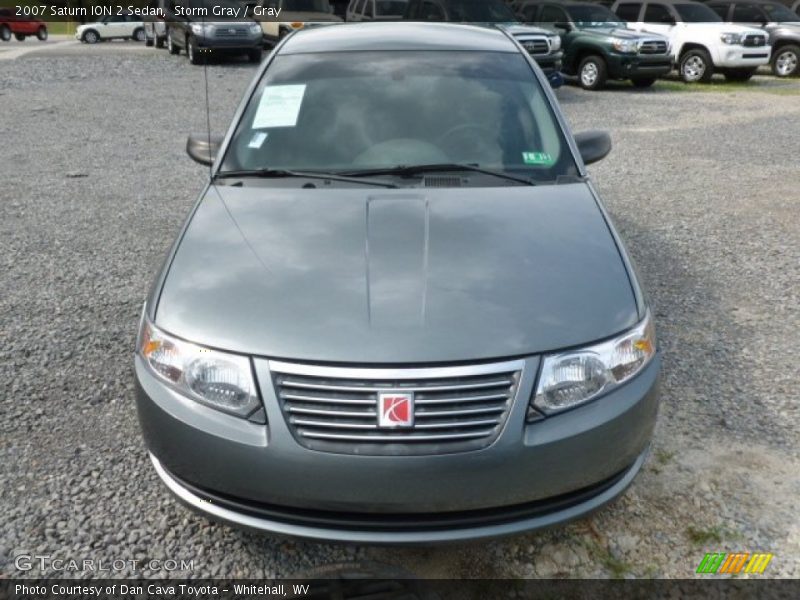 Storm Gray / Gray 2007 Saturn ION 2 Sedan