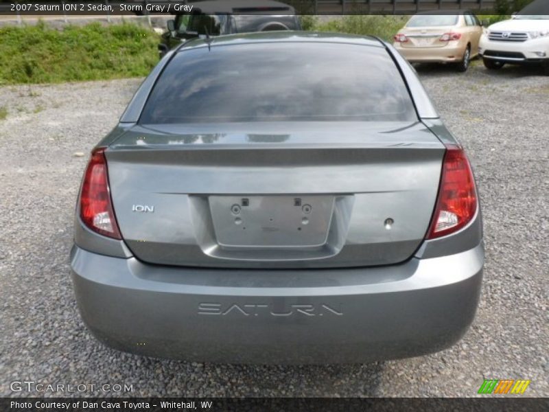 Storm Gray / Gray 2007 Saturn ION 2 Sedan