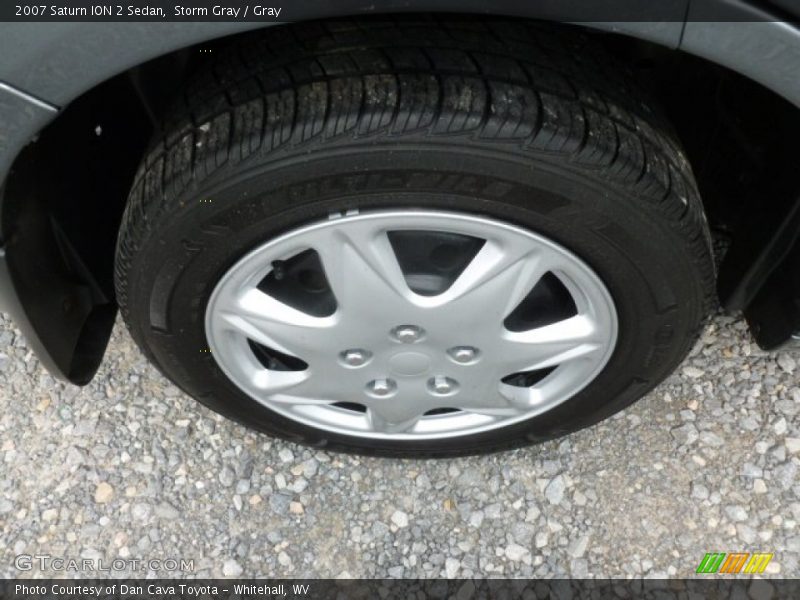 Storm Gray / Gray 2007 Saturn ION 2 Sedan