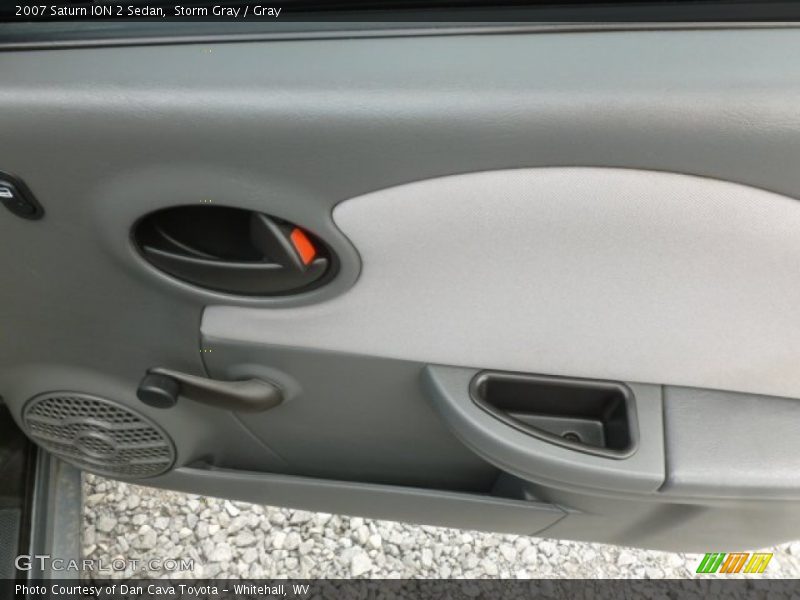 Storm Gray / Gray 2007 Saturn ION 2 Sedan