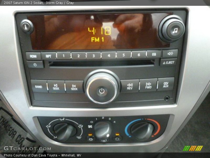 Storm Gray / Gray 2007 Saturn ION 2 Sedan