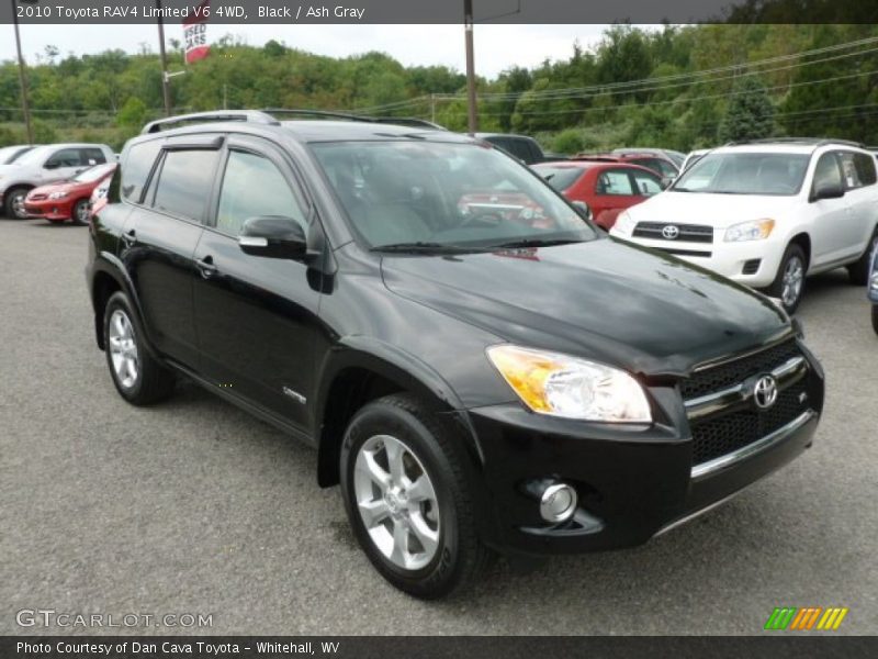 Black / Ash Gray 2010 Toyota RAV4 Limited V6 4WD