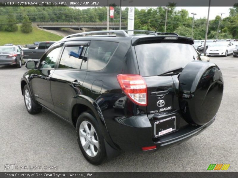 Black / Ash Gray 2010 Toyota RAV4 Limited V6 4WD