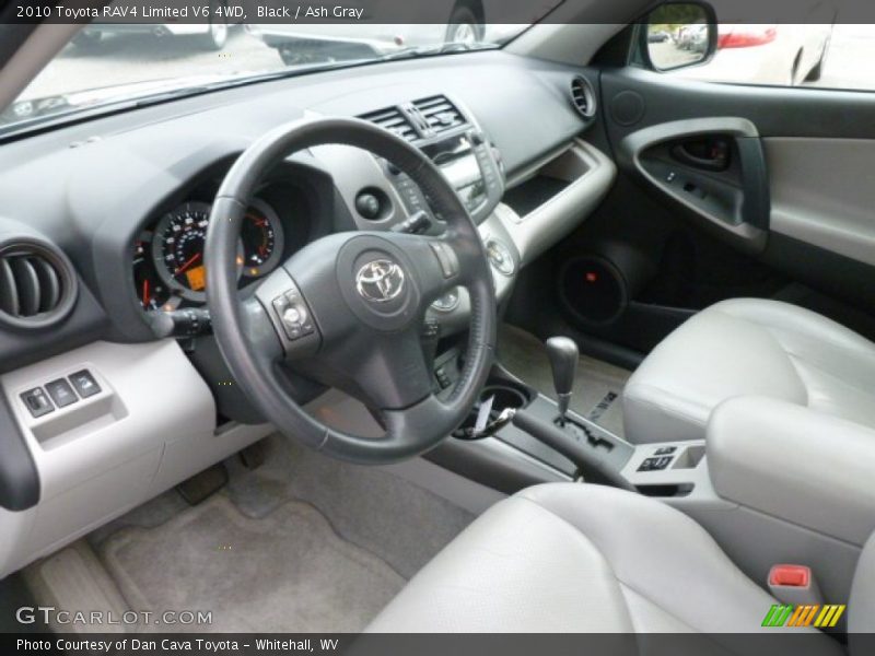 Black / Ash Gray 2010 Toyota RAV4 Limited V6 4WD