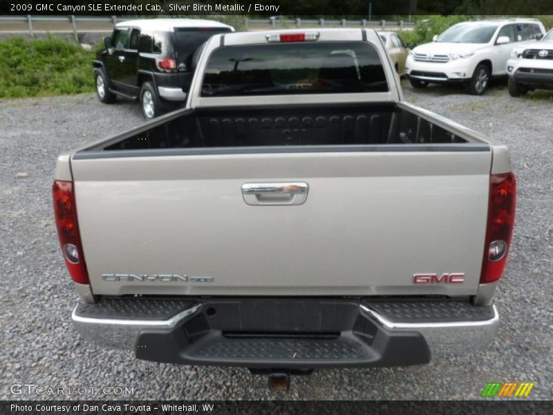 Silver Birch Metallic / Ebony 2009 GMC Canyon SLE Extended Cab