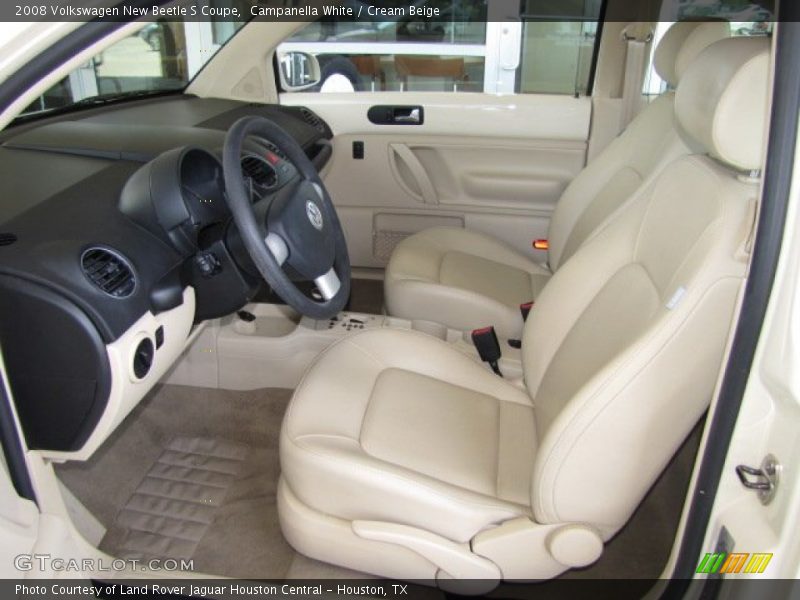 Campanella White / Cream Beige 2008 Volkswagen New Beetle S Coupe