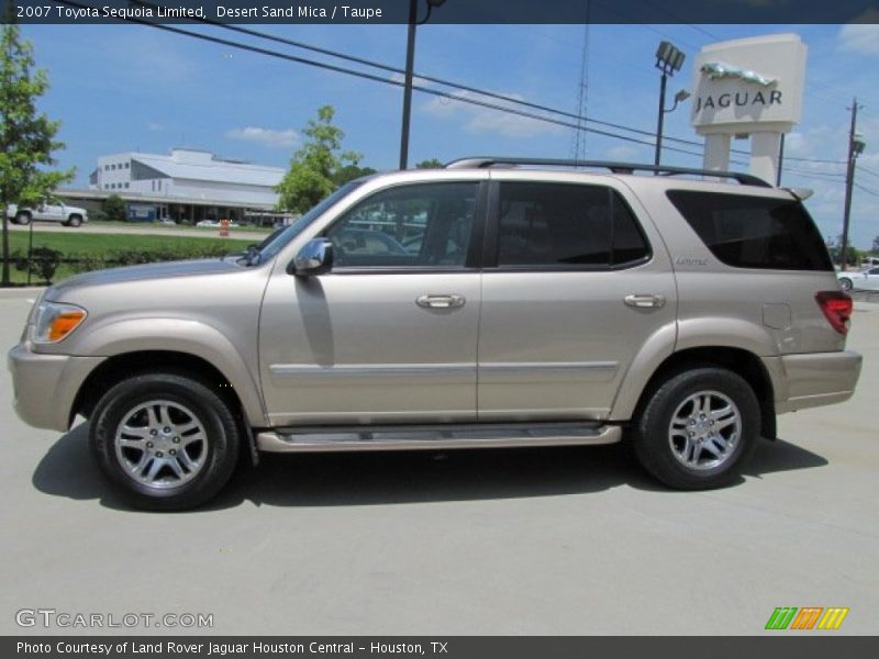Desert Sand Mica / Taupe 2007 Toyota Sequoia Limited