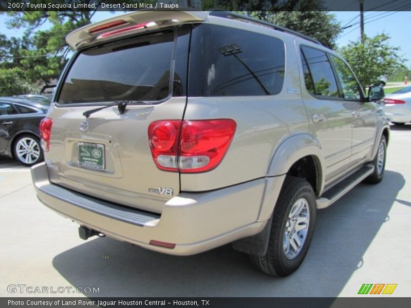 Desert Sand Mica / Taupe 2007 Toyota Sequoia Limited