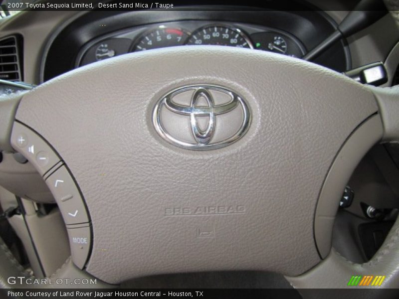Desert Sand Mica / Taupe 2007 Toyota Sequoia Limited