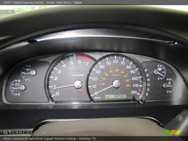 Desert Sand Mica / Taupe 2007 Toyota Sequoia Limited