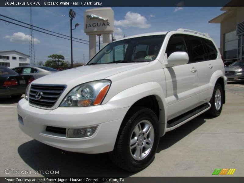 Blizzard White Pearl / Dark Gray 2004 Lexus GX 470