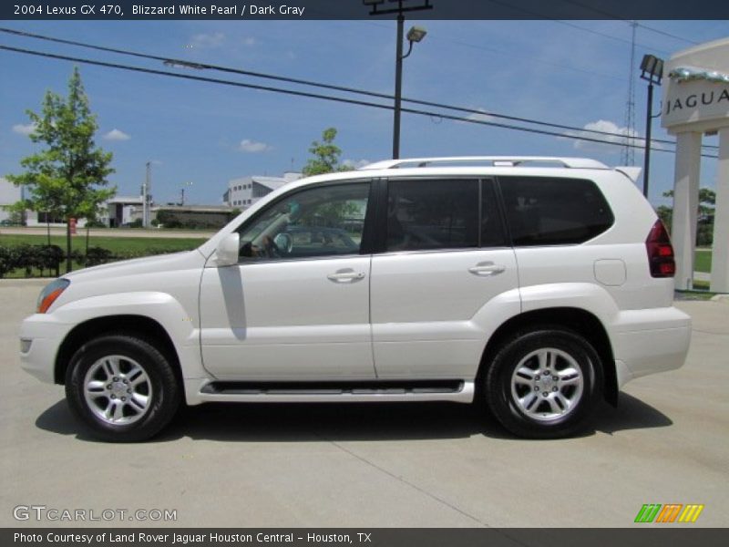 Blizzard White Pearl / Dark Gray 2004 Lexus GX 470