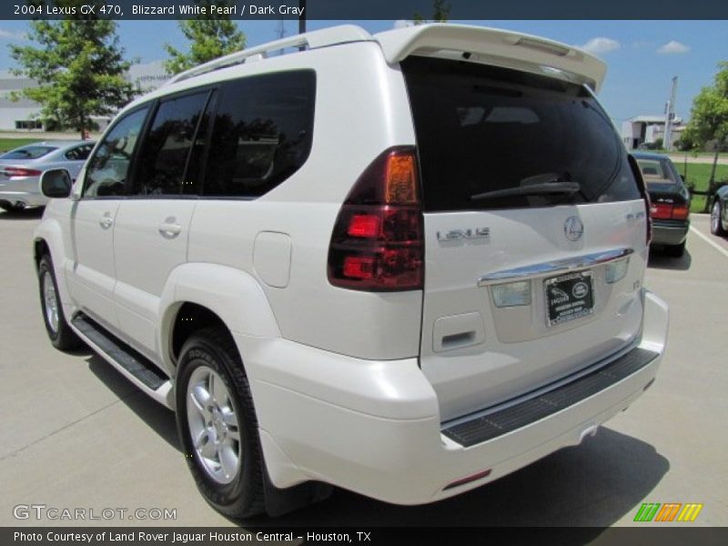 Blizzard White Pearl / Dark Gray 2004 Lexus GX 470