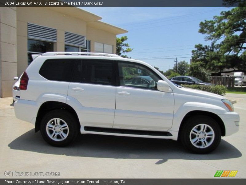 Blizzard White Pearl / Dark Gray 2004 Lexus GX 470