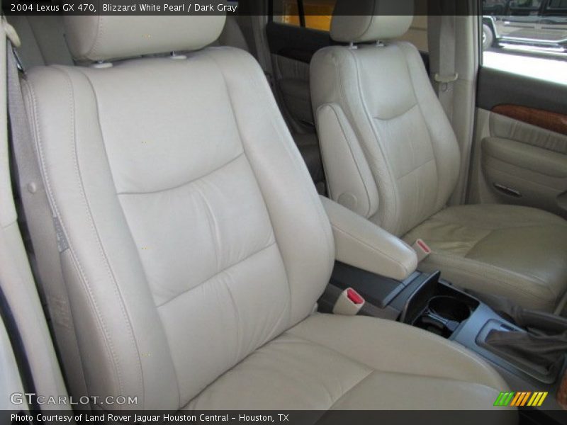 Blizzard White Pearl / Dark Gray 2004 Lexus GX 470