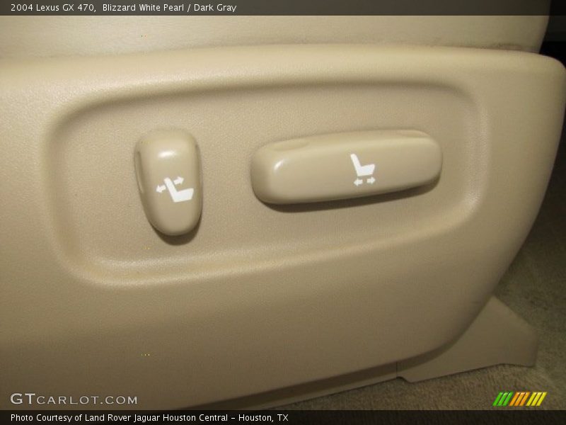 Blizzard White Pearl / Dark Gray 2004 Lexus GX 470
