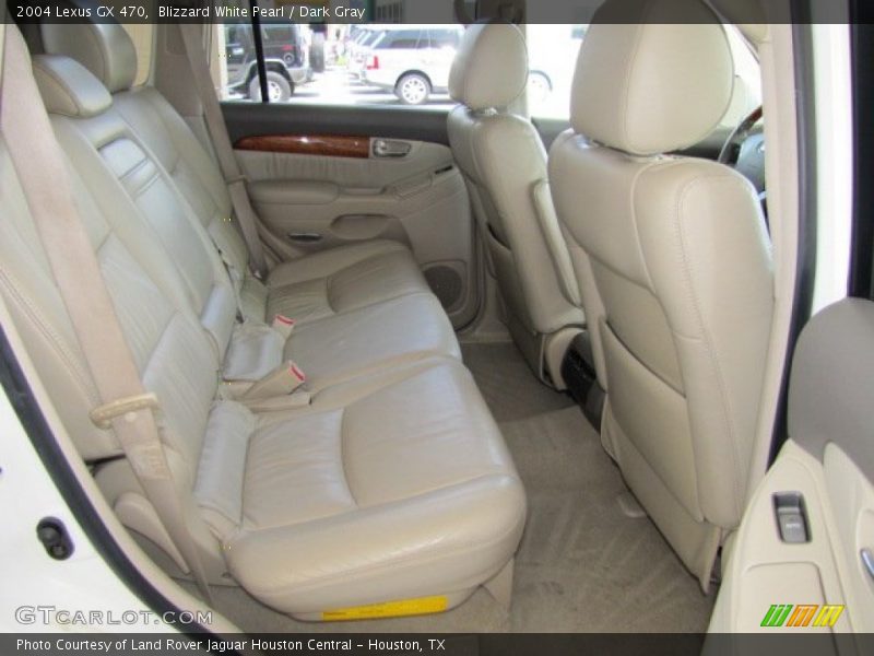 Blizzard White Pearl / Dark Gray 2004 Lexus GX 470