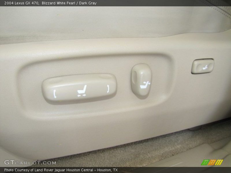 Blizzard White Pearl / Dark Gray 2004 Lexus GX 470