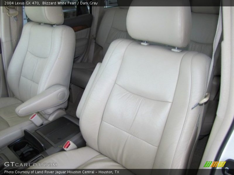 Blizzard White Pearl / Dark Gray 2004 Lexus GX 470