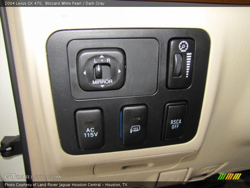 Blizzard White Pearl / Dark Gray 2004 Lexus GX 470