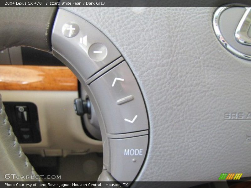 Blizzard White Pearl / Dark Gray 2004 Lexus GX 470