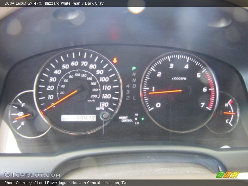 Blizzard White Pearl / Dark Gray 2004 Lexus GX 470