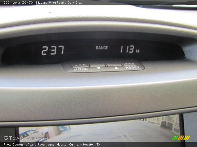 Blizzard White Pearl / Dark Gray 2004 Lexus GX 470