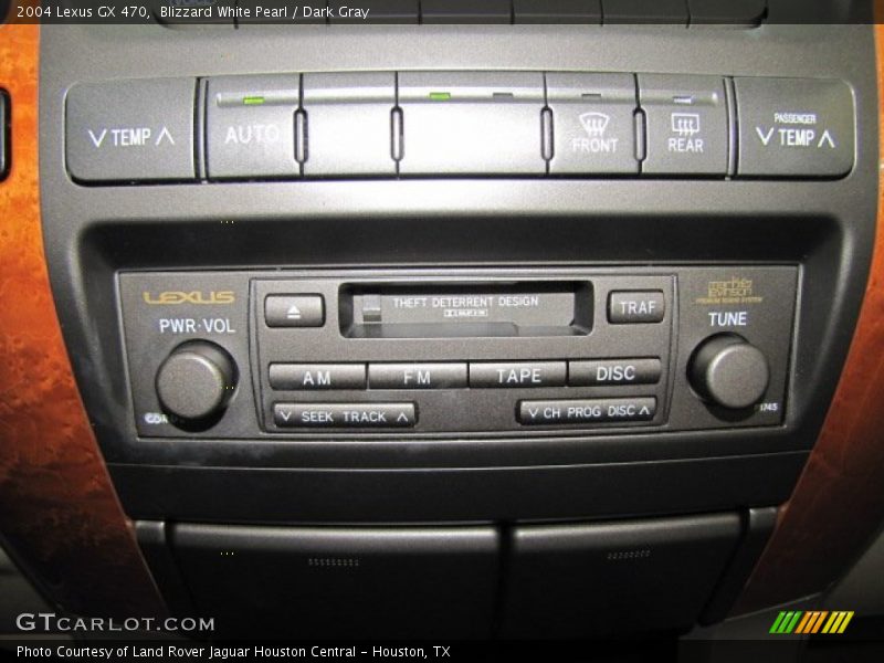 Blizzard White Pearl / Dark Gray 2004 Lexus GX 470