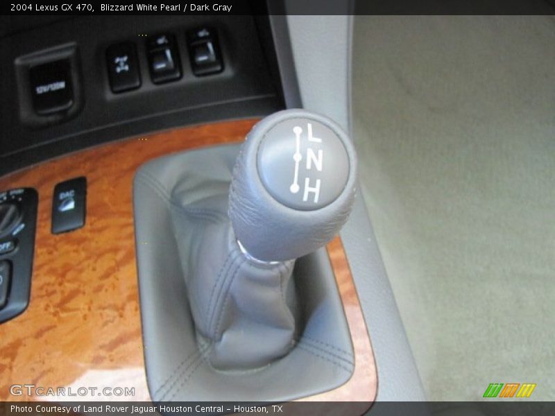 Blizzard White Pearl / Dark Gray 2004 Lexus GX 470