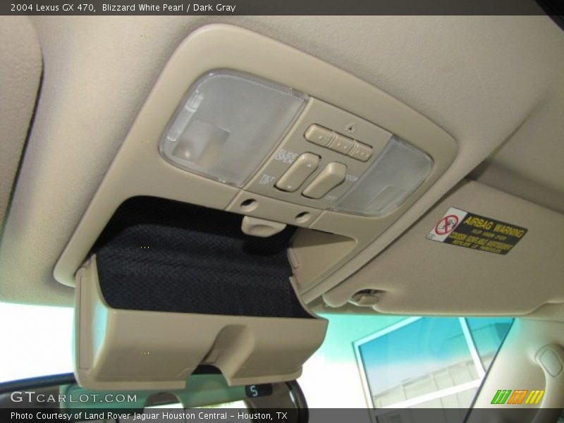 Blizzard White Pearl / Dark Gray 2004 Lexus GX 470