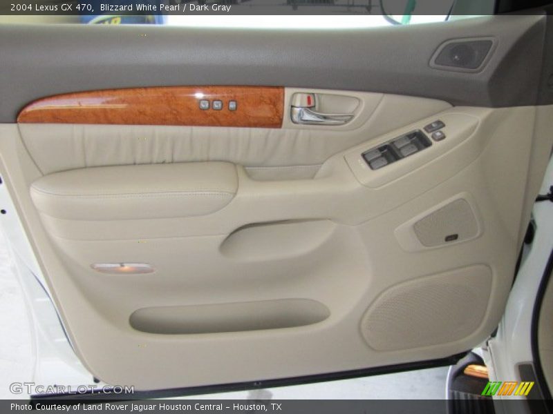 Blizzard White Pearl / Dark Gray 2004 Lexus GX 470