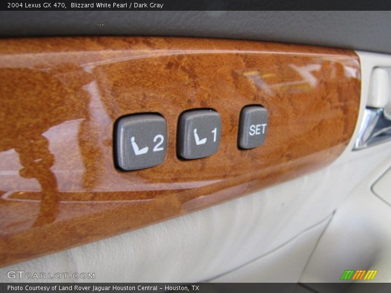 Blizzard White Pearl / Dark Gray 2004 Lexus GX 470