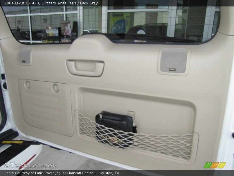 Blizzard White Pearl / Dark Gray 2004 Lexus GX 470