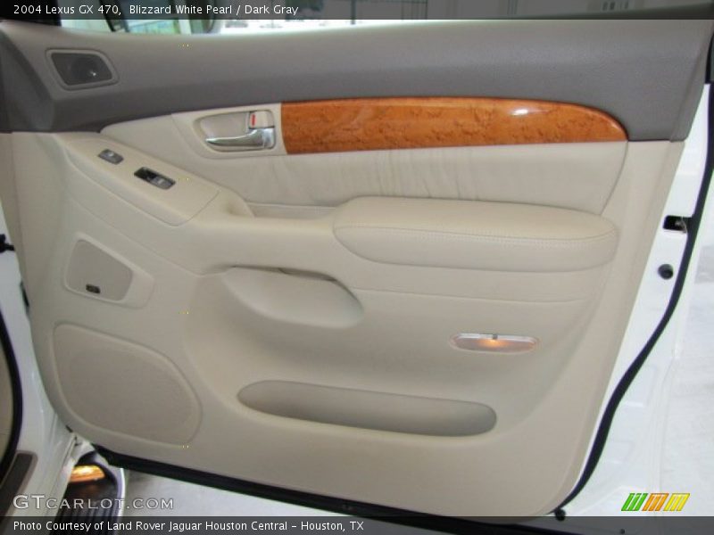 Blizzard White Pearl / Dark Gray 2004 Lexus GX 470