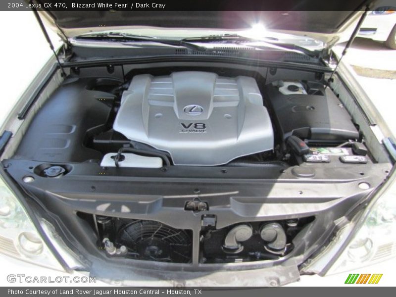 Blizzard White Pearl / Dark Gray 2004 Lexus GX 470