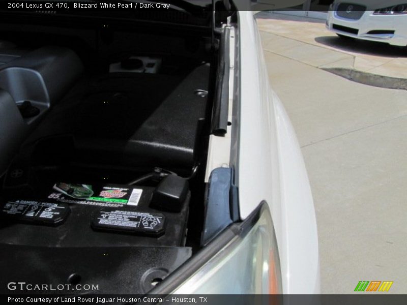Blizzard White Pearl / Dark Gray 2004 Lexus GX 470