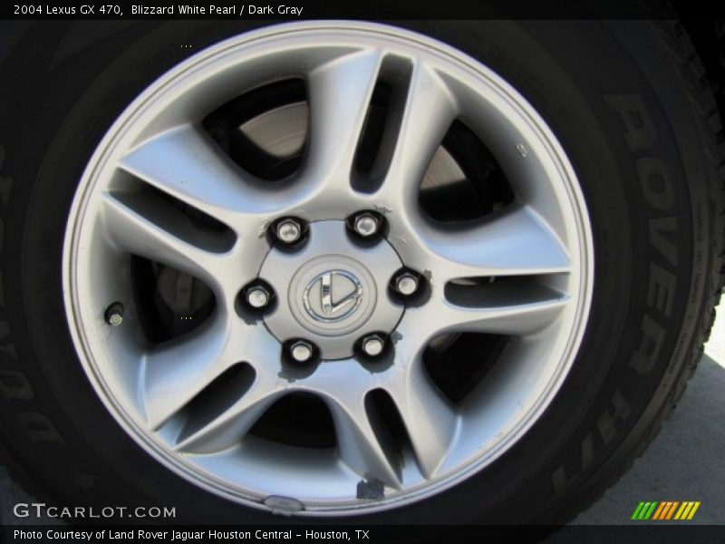 Blizzard White Pearl / Dark Gray 2004 Lexus GX 470