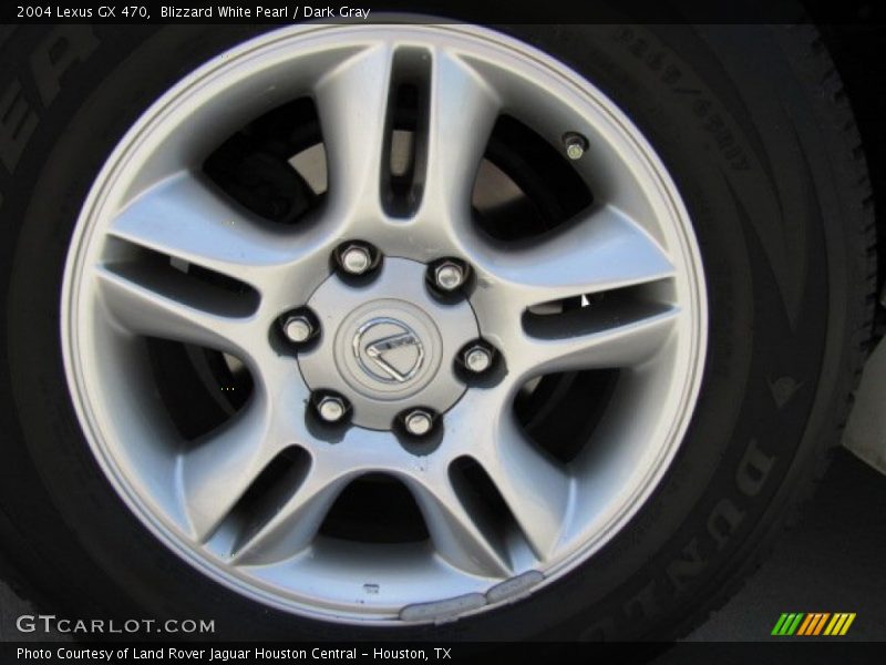 Blizzard White Pearl / Dark Gray 2004 Lexus GX 470