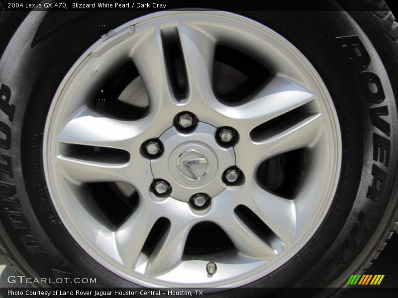 Blizzard White Pearl / Dark Gray 2004 Lexus GX 470
