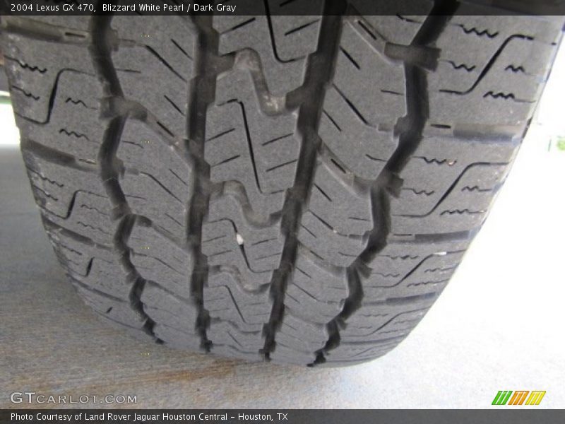 Blizzard White Pearl / Dark Gray 2004 Lexus GX 470
