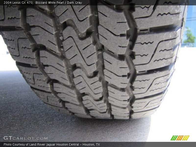 Blizzard White Pearl / Dark Gray 2004 Lexus GX 470