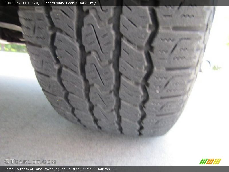 Blizzard White Pearl / Dark Gray 2004 Lexus GX 470