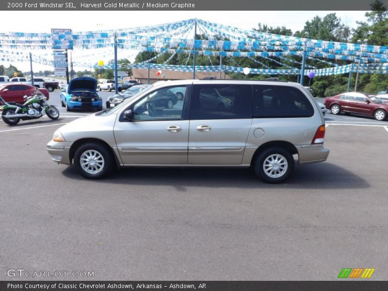 Harvest Gold Metallic / Medium Graphite 2000 Ford Windstar SEL