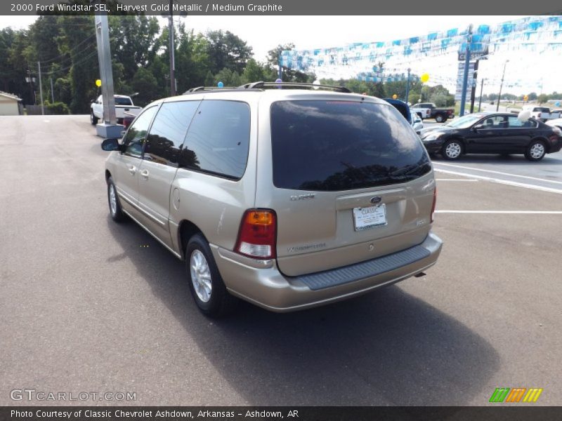 Harvest Gold Metallic / Medium Graphite 2000 Ford Windstar SEL