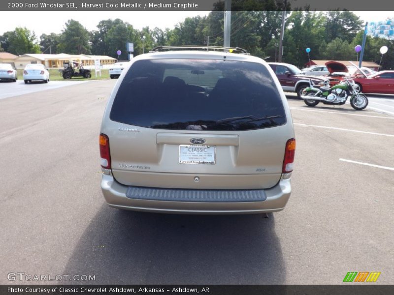 Harvest Gold Metallic / Medium Graphite 2000 Ford Windstar SEL
