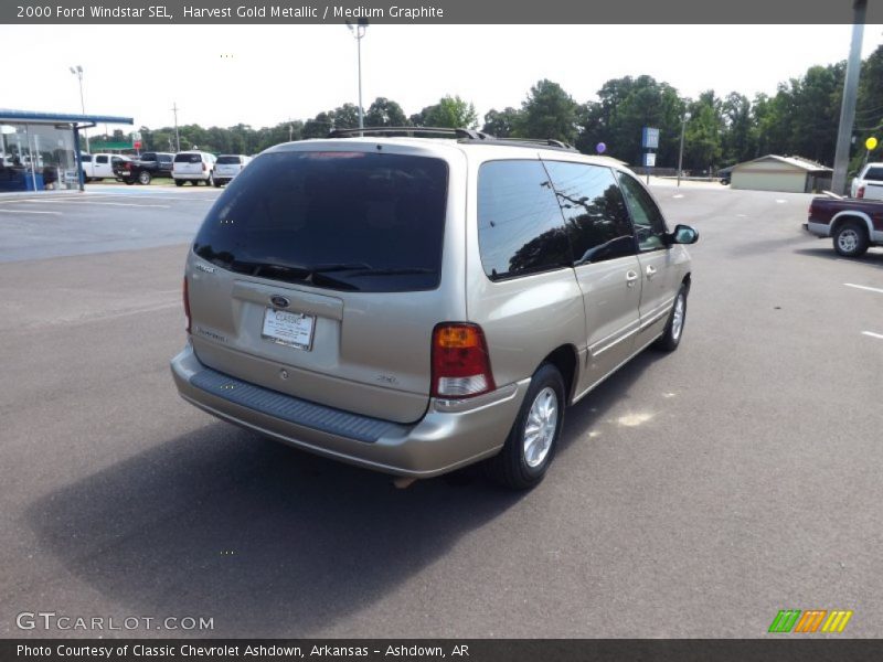 Harvest Gold Metallic / Medium Graphite 2000 Ford Windstar SEL